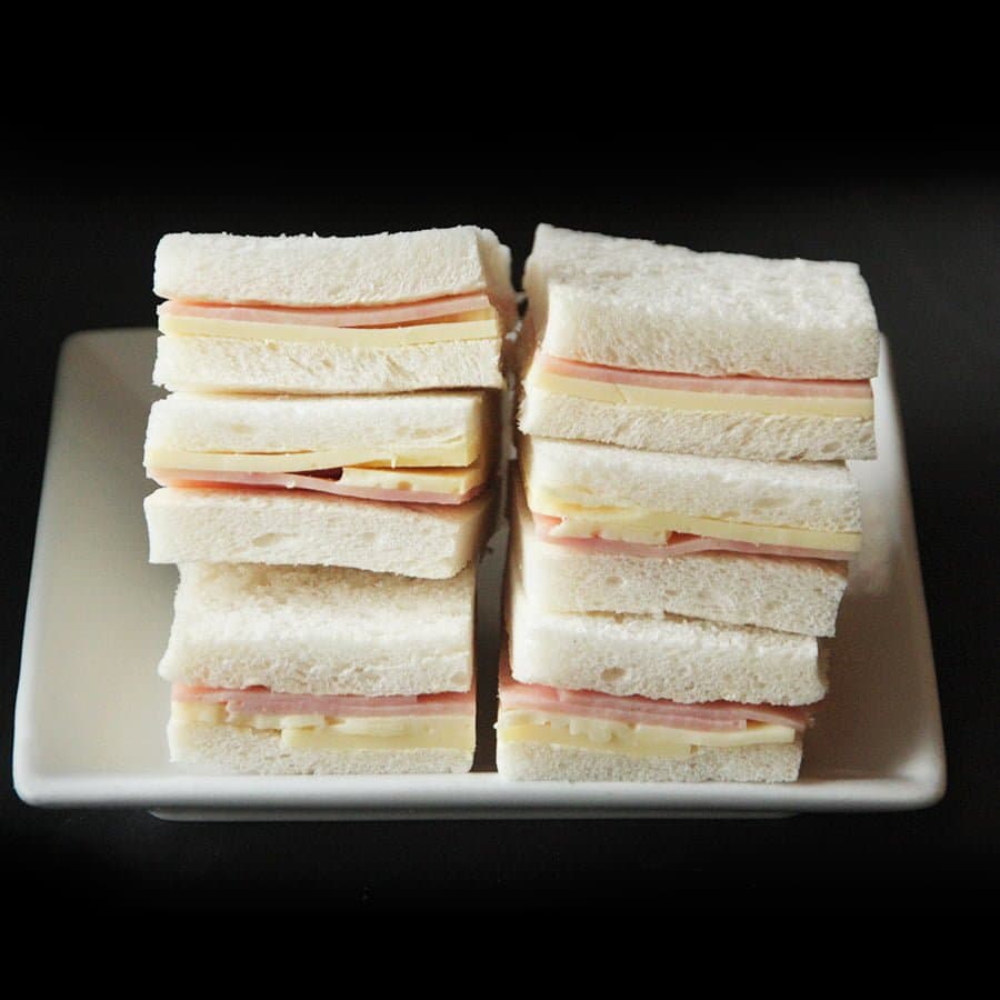 6 Sandwiches Mixto de Jamón y Queso, imagen 1